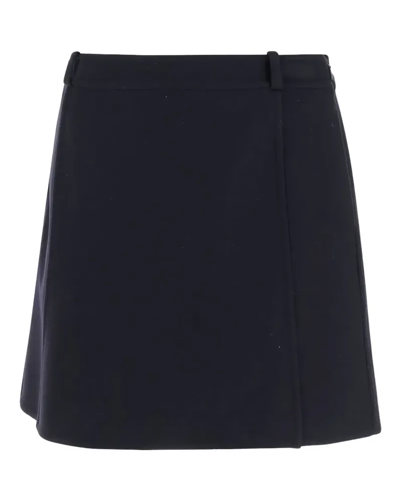 Jil Sander Minirock aus Wolle - Blau Blau