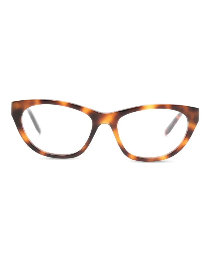 Balenciaga Brille mit Cat-Eye-Gestell - Braun Braun