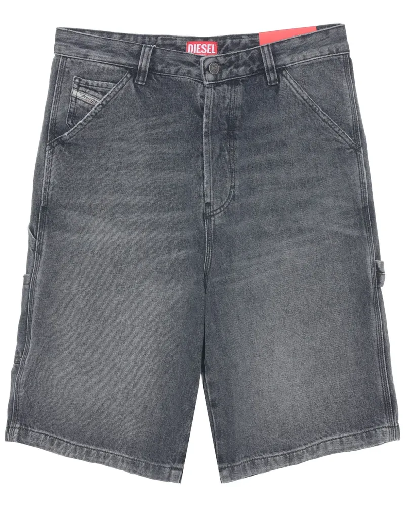 Diesel D-Livery Jeans-Shorts - Grau Grau