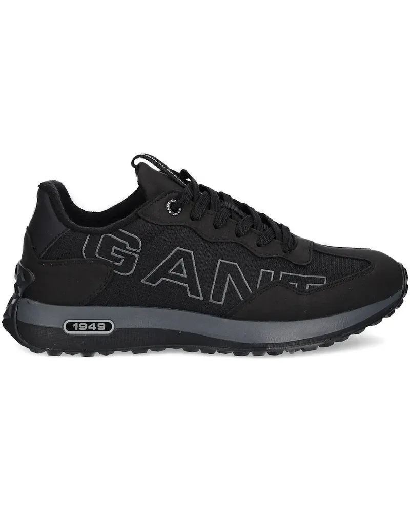 Gant Sneakers mit Schnürung - Schwarz Schwarz