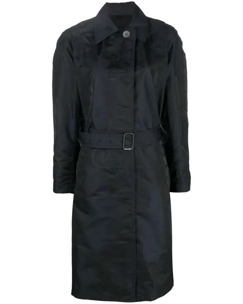 Ferragamo Trenchcoat mit Gürtel - Blau Blau