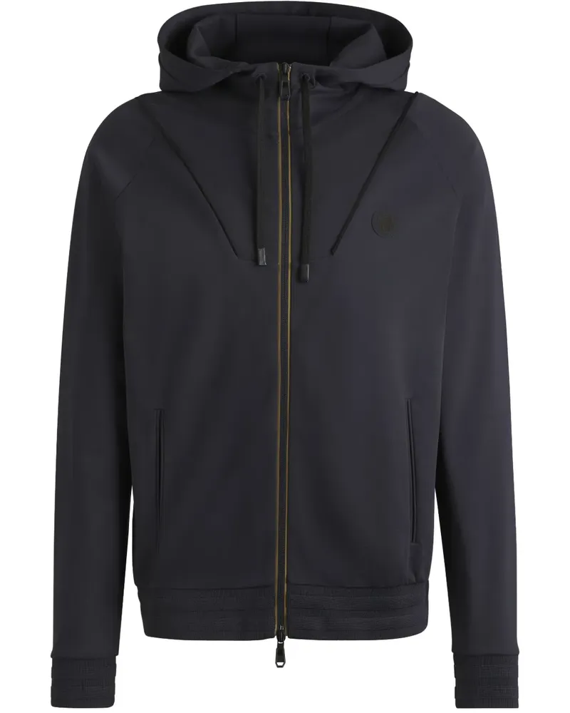 HUGO BOSS Hoodie mit Applikation - Blau Blau
