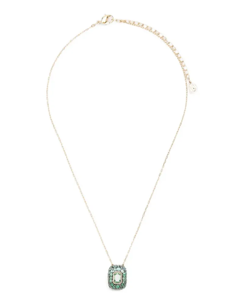 Swarovski Sublima octagon-cut necklace - Gold Gold