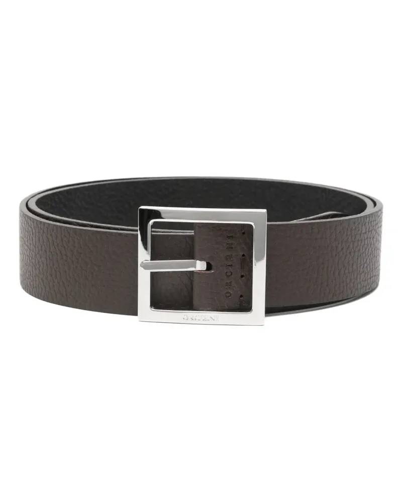 Orciani Gürtel mit eckiger Schnalle - Braun Braun