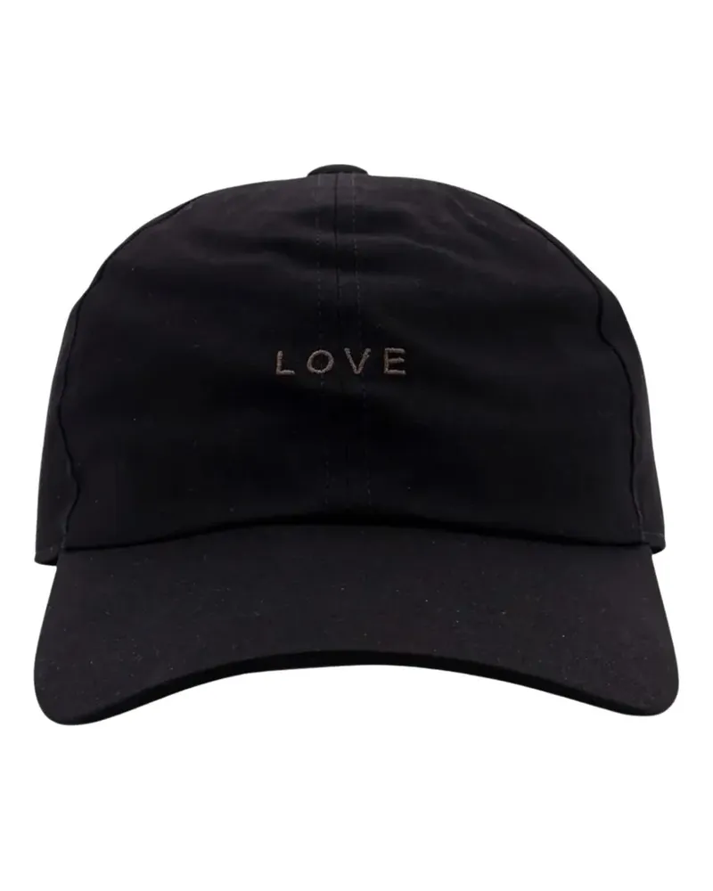 Rick Owens adjustable-strap baseball hat - Schwarz Schwarz