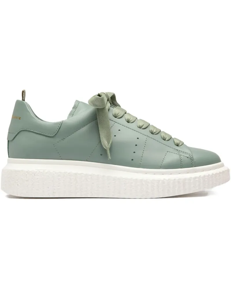 Officine Creative Italia Krace Sneakers mit Plateau - Grün Grün