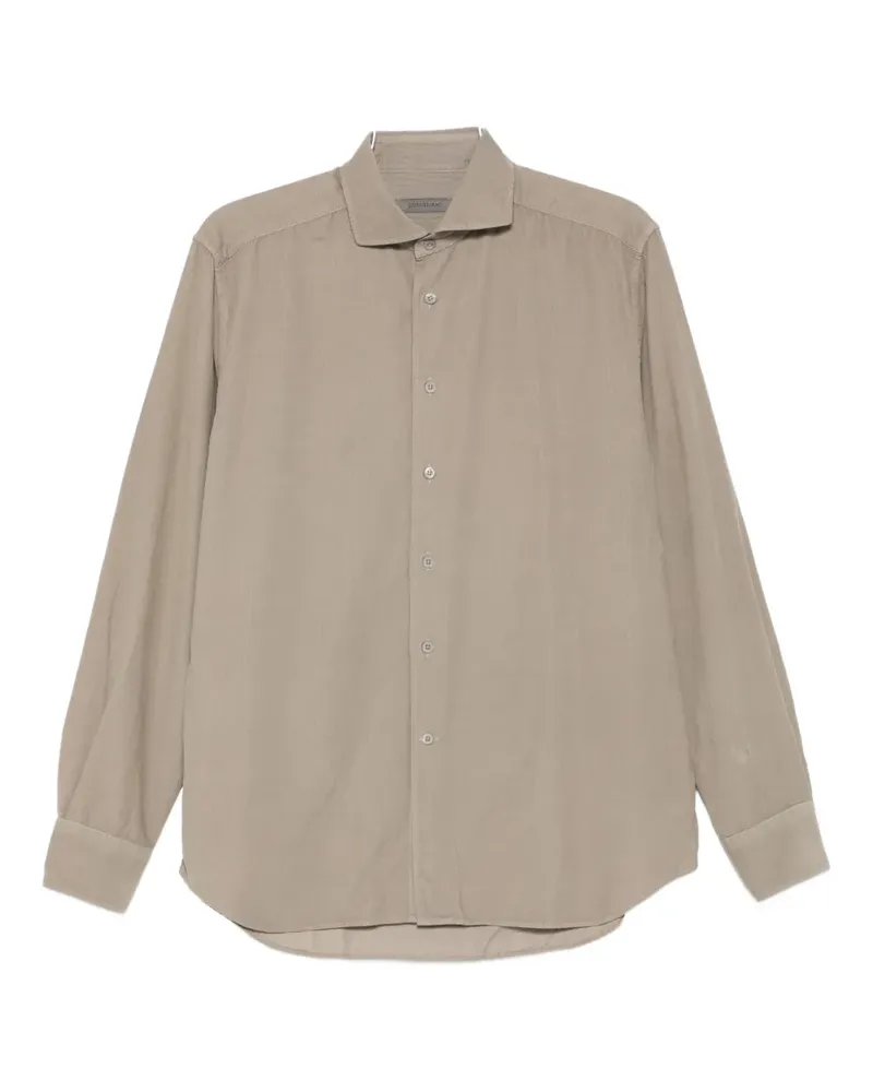 Corneliani long-sleeved shirt - Nude Nude