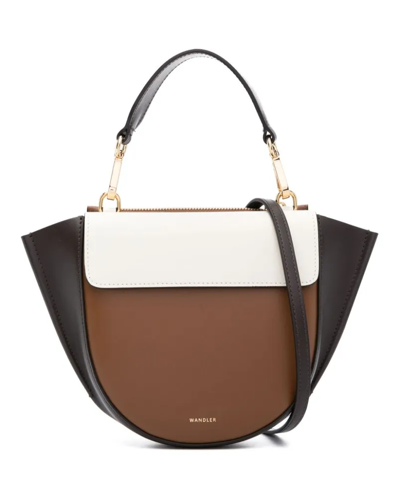 WANDLER Mini Hortensia Handtasche - Braun Braun