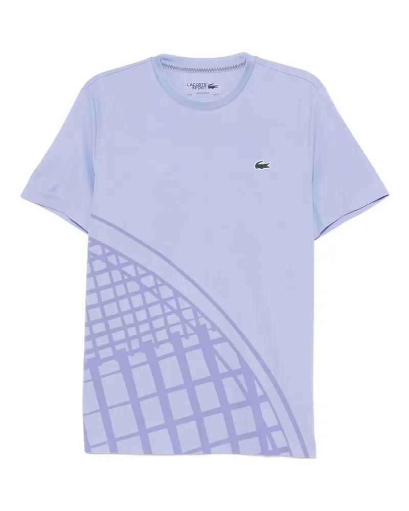Lacoste Performance-T-Shirt mit Logo - Blau Blau