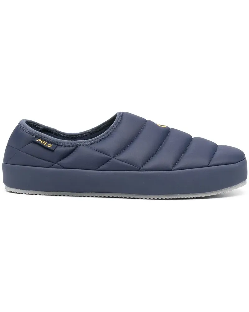 Ralph Lauren Gepolsterte Slipper - Blau Blau