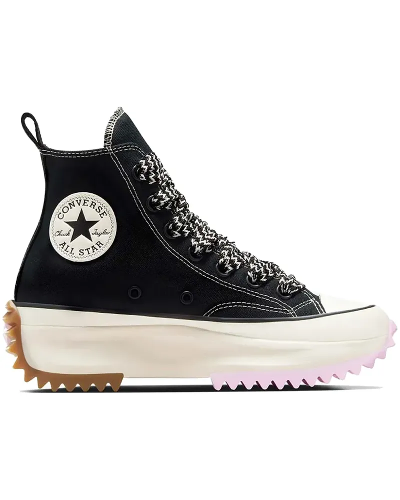 Converse Run Star Hike Hi Sneakers - Schwarz Schwarz