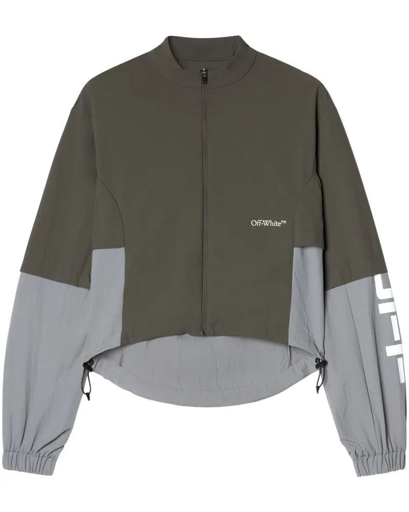 OFF-WHITE Parachute Jacke - Grün Grün