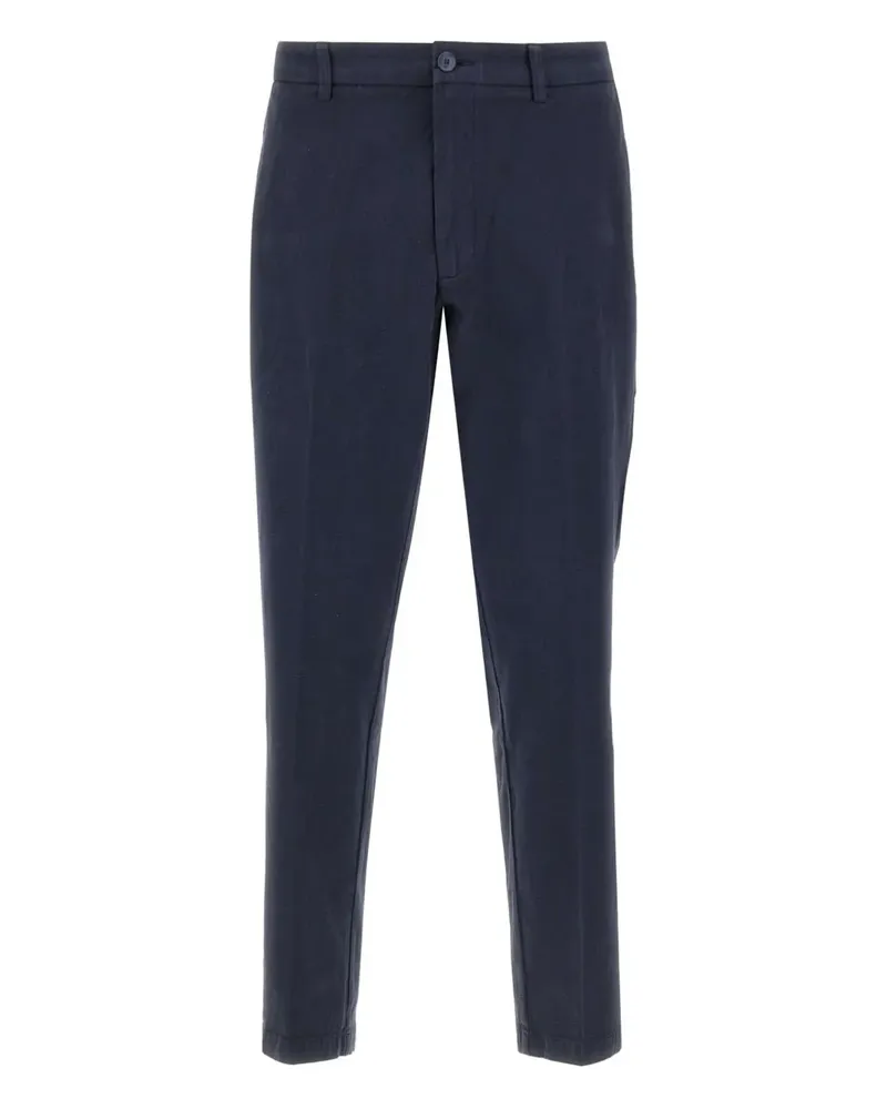 HUGO BOSS Hose aus Baumwollgemisch - Blau Blau