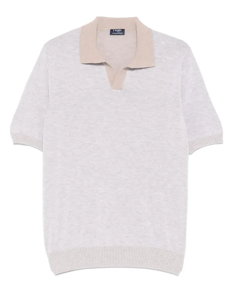 BARBA Tennis T-Shirt - Grau Grau