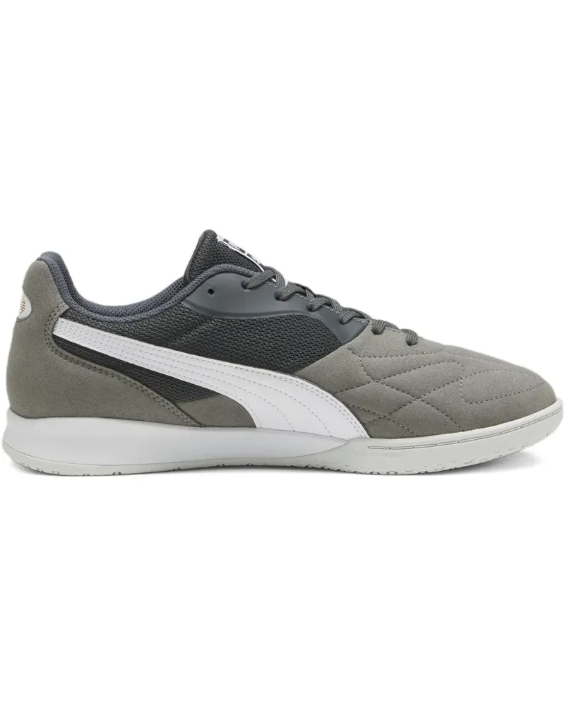 Puma King Top Sneakers aus Wildleder - Grau Grau