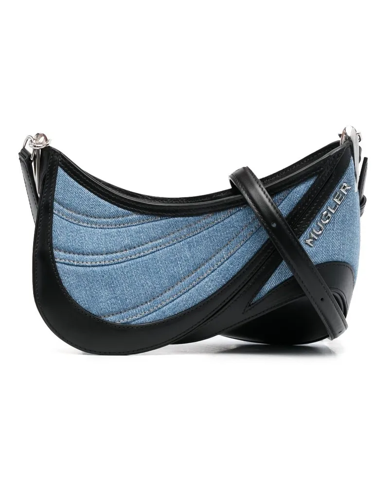 Thierry Mugler Kleine Spiral Curve 01 Tasche - Blau Blau