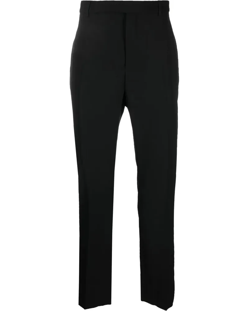 Saint Laurent Hose mit geradem Bein - Schwarz Schwarz