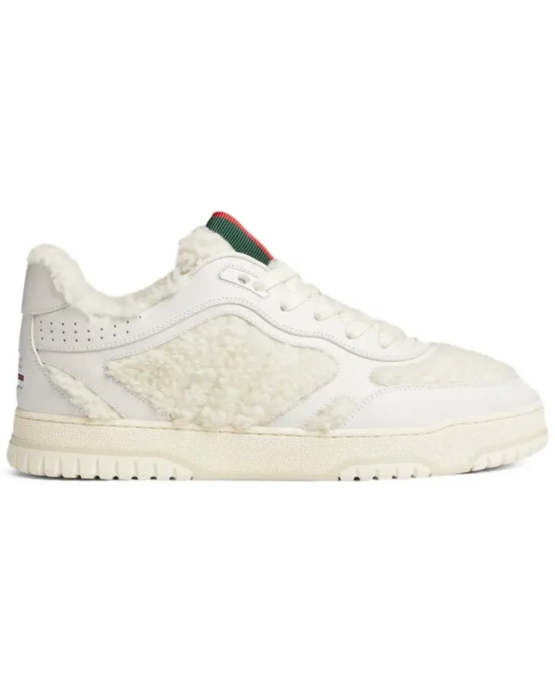 Gucci Sneakers mit Web-Detail - Weiß Weiß