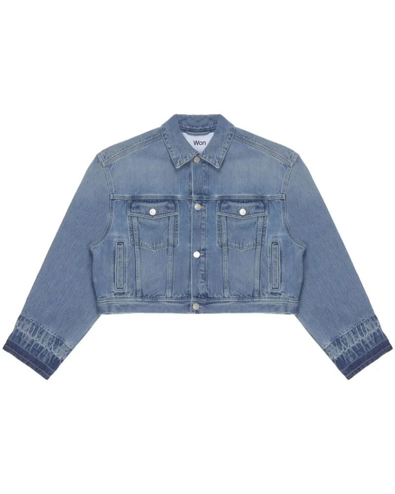 Won Hundred Klassische Jeansjacke - Blau Blau