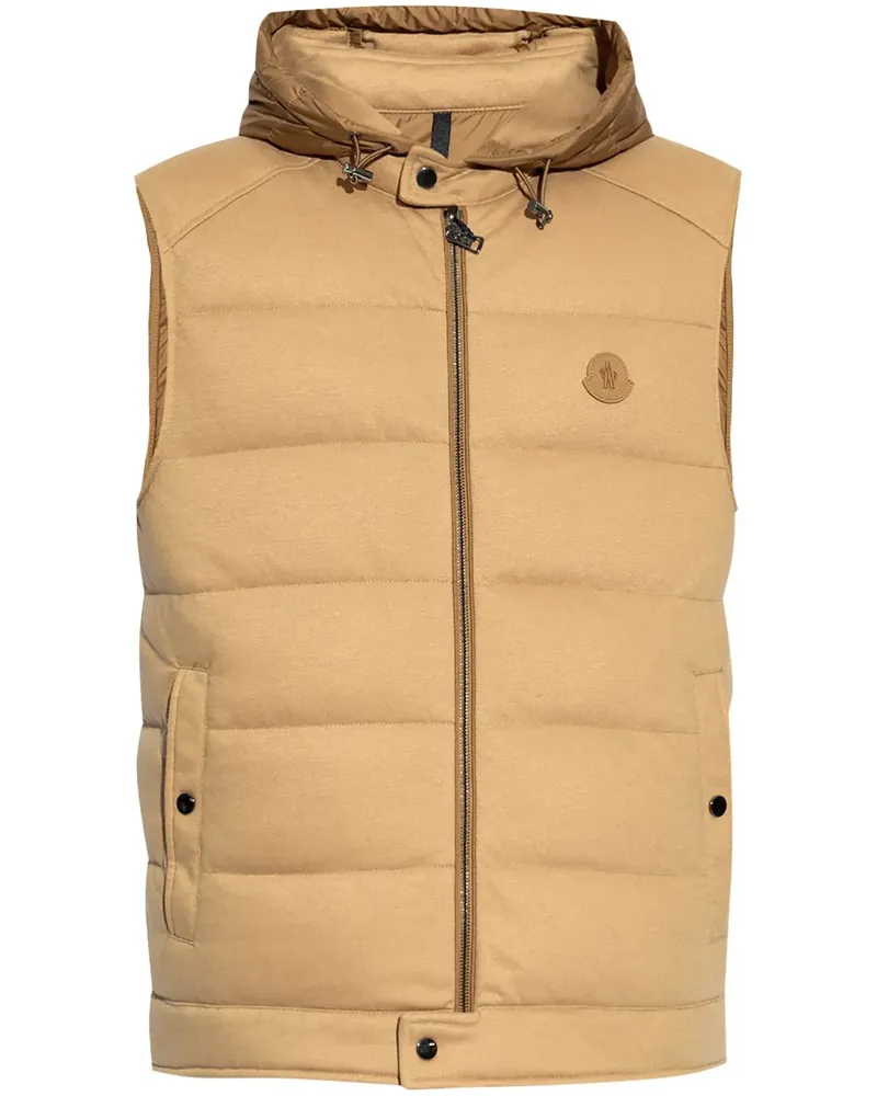 Moncler Rezila Weste - Nude Nude