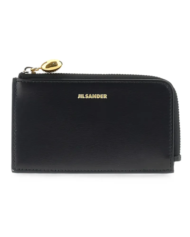 Jil Sander Goji coin purse small - Schwarz Schwarz