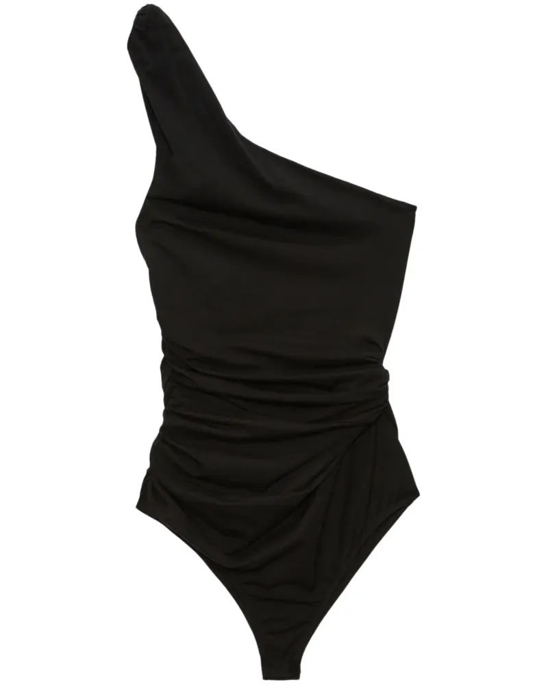 MSGM Geraffter Body - Schwarz Schwarz
