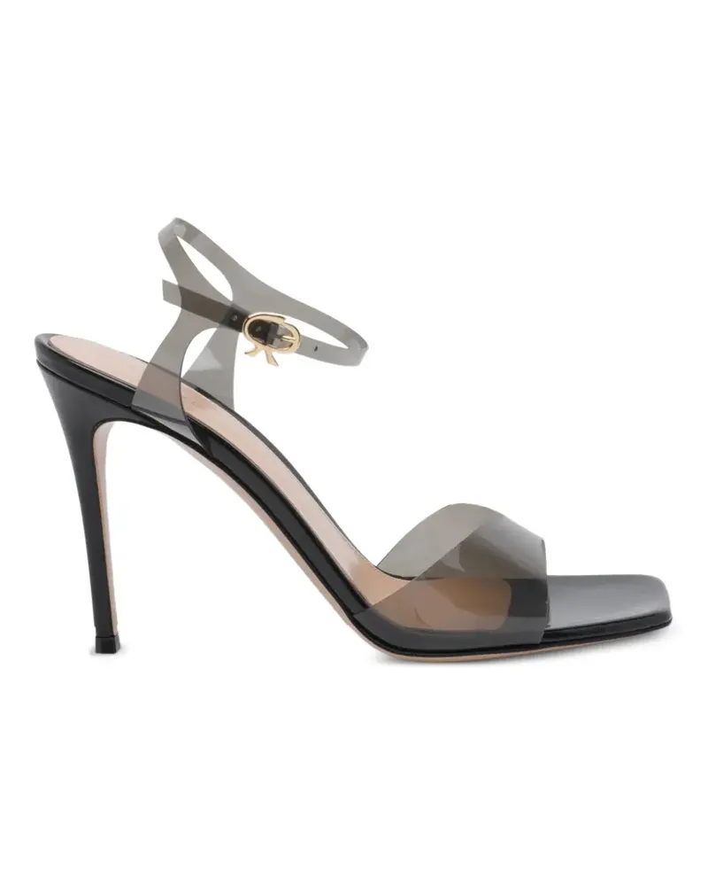 Gianvito Rossi Sandalen mit eckiger Kappe - Grau Grau