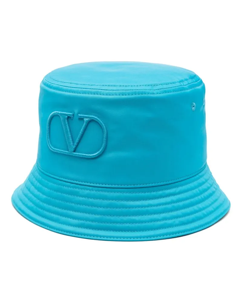 Valentino Garavani Fischerhut mit VLogo - Blau Blau