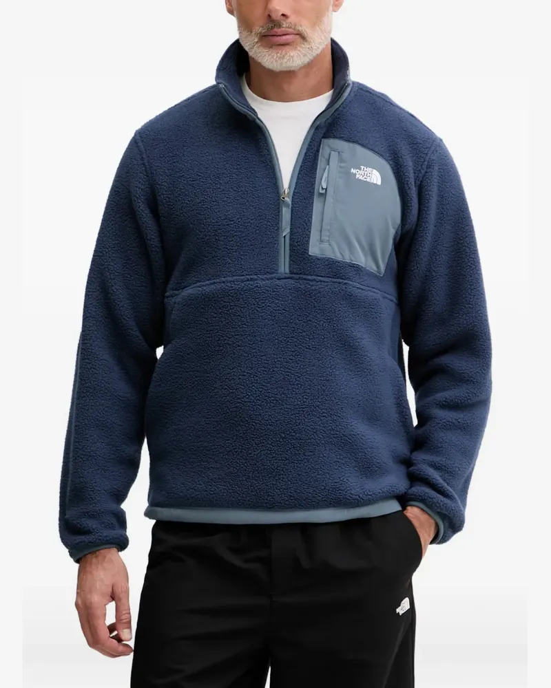 The North Face Yumiori Off-Peak Fleecejacke mit Reißverschluss - Blau Blau