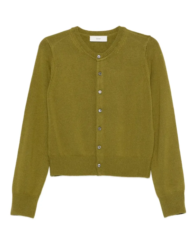 Dunst Cardigan mit Knöpfen - Grün Grün