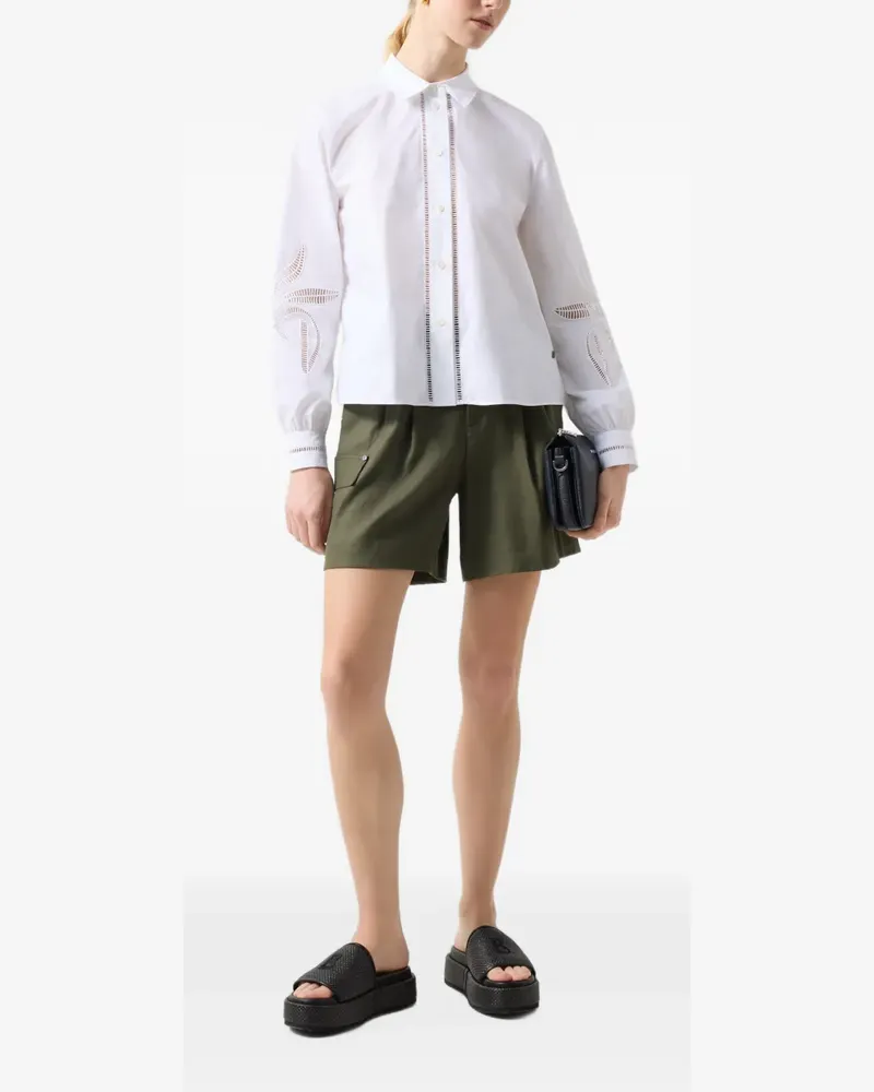 Bogner Hanny Shorts mit Falten - Grün Grün