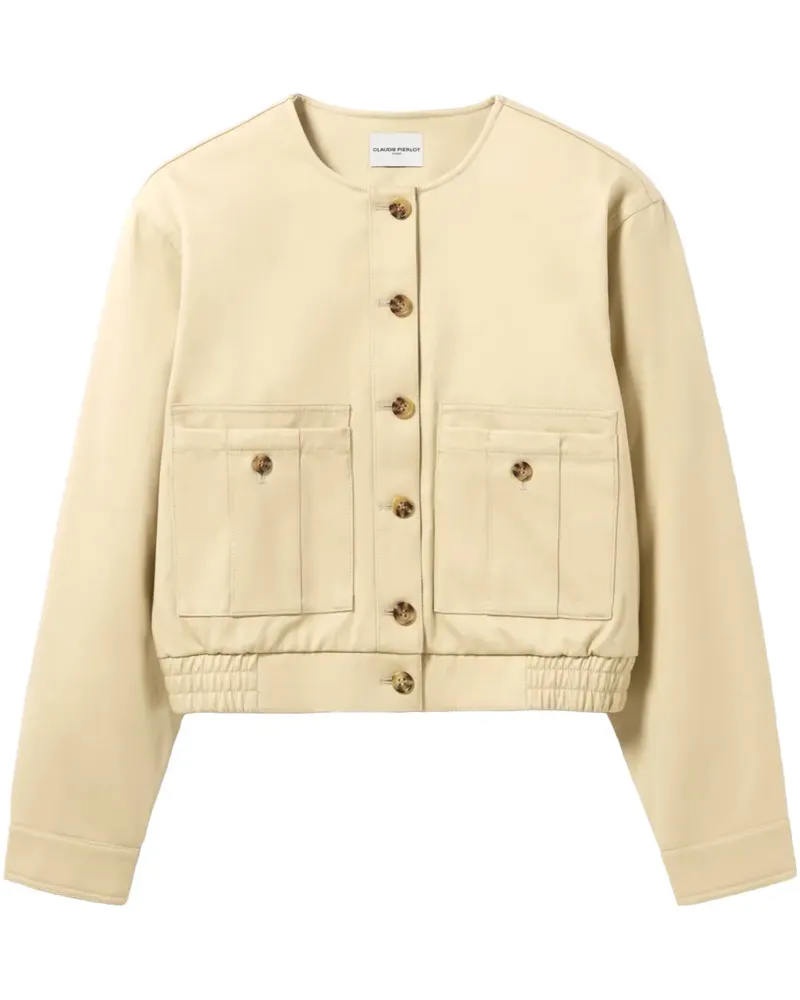 Claudie Pierlot Klassische Bomberjacke - Nude Nude