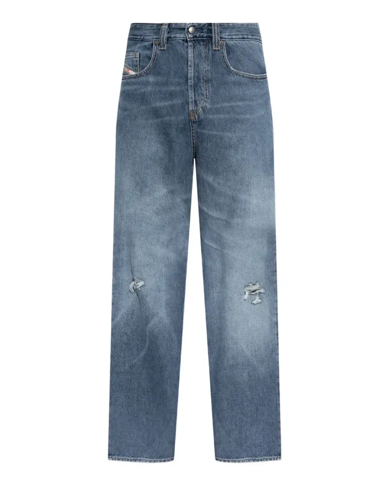Diesel 2001 D-Macro distressed jeans - Blau Blau