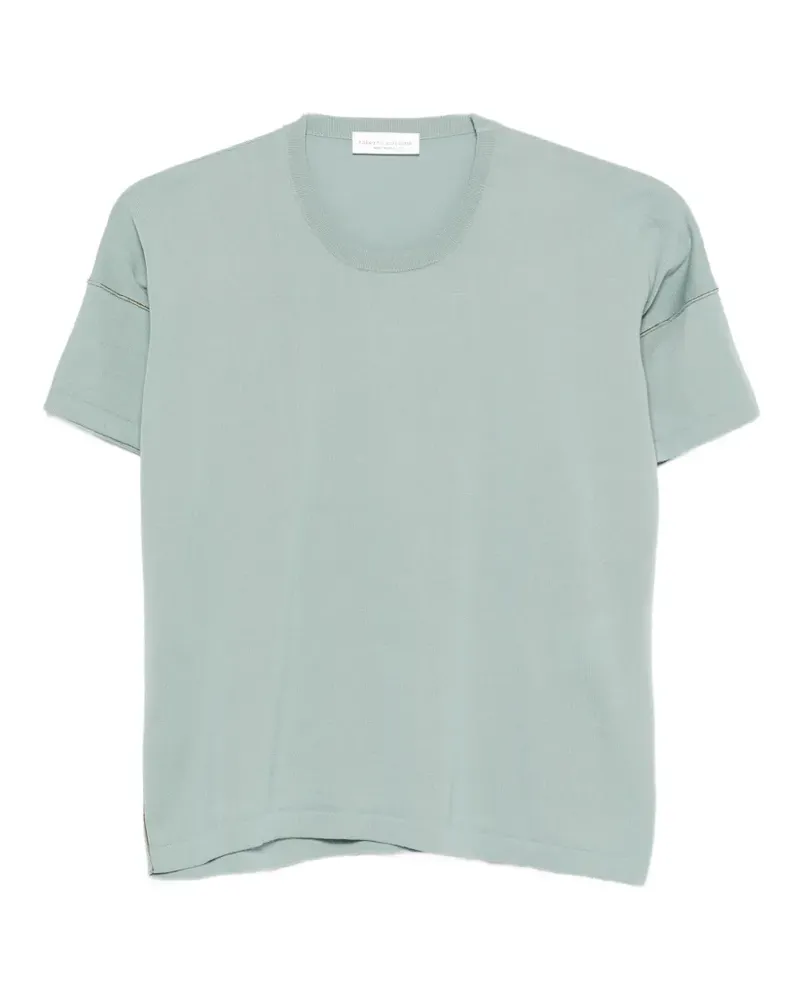 Roberto Collina T-Shirt mit Rundhalsausschnitt - Blau Blau