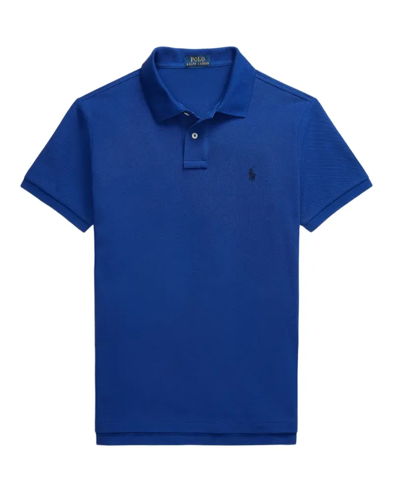 Ralph Lauren logo-embroidered polo shirt - Blau Blau