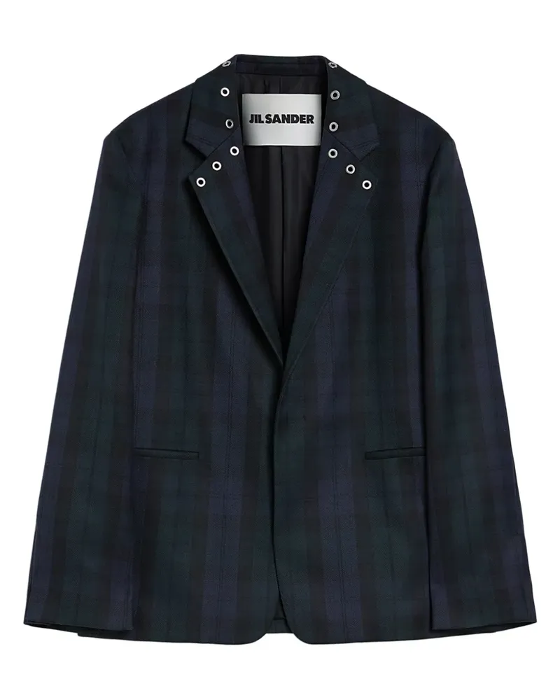 Jil Sander Bomberjacke aus Wolle - Schwarz Schwarz
