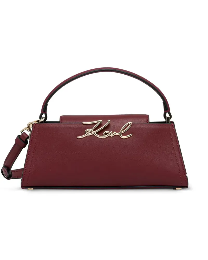 Karl Lagerfeld Karl-Signature Tote Bag - Rot Rot