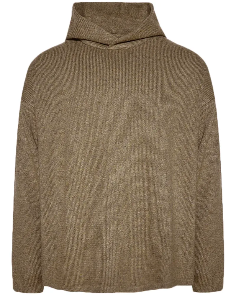 Fear of God Hoodie mit Logo-Patch - Grau Grau