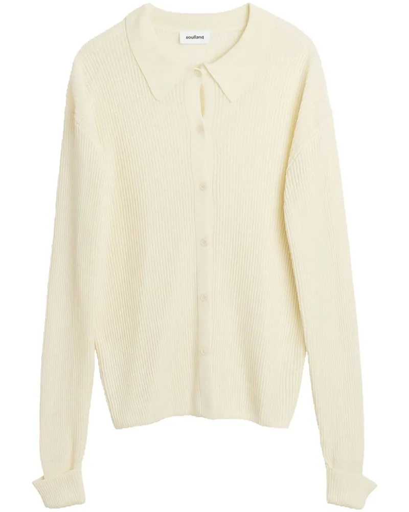Soulland Paul Cardigan - Nude Nude
