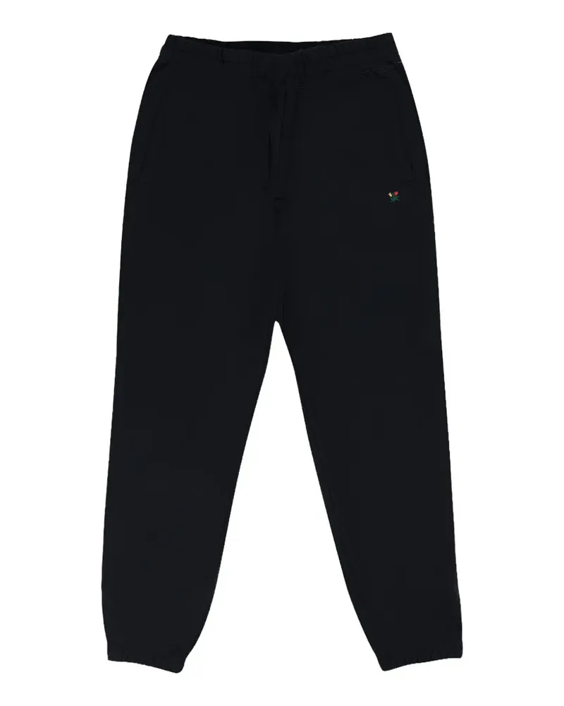 Aimé Leon Dore Crest embroidered track pants - Schwarz Schwarz