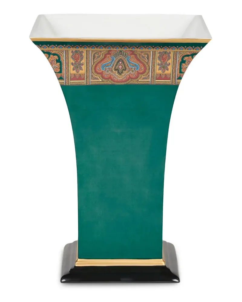 Etro Vase aus Porzellan (30cm x 14cm) - Grün Grün