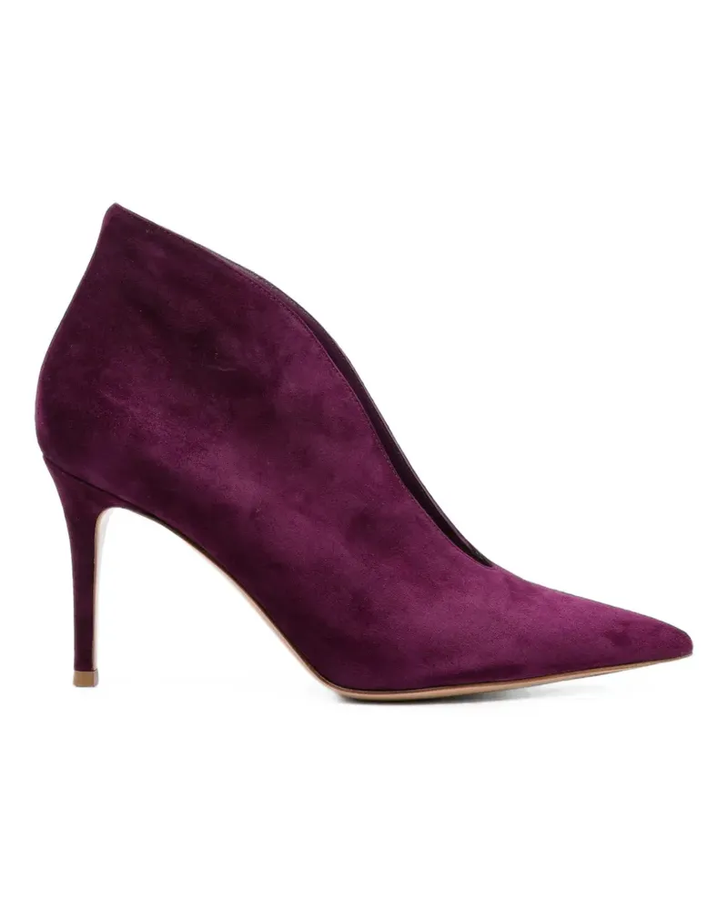 Gianvito Rossi suede pumps - Violett Violett