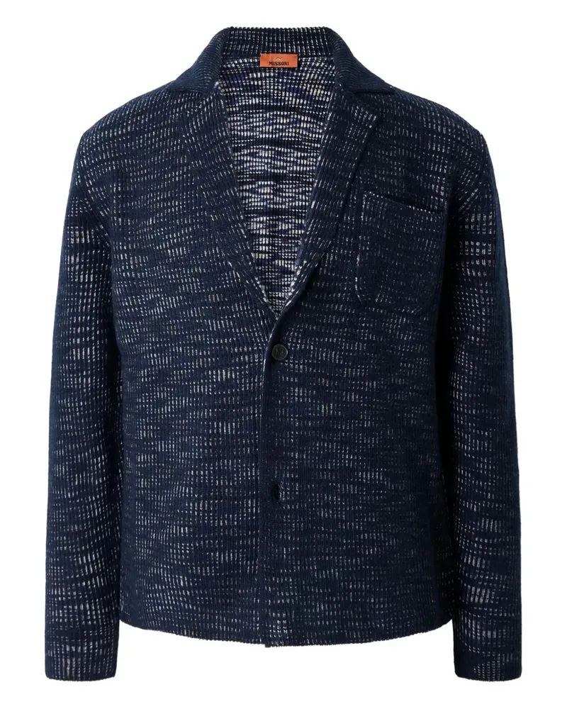 Missoni Strukturiertes Sakko - Blau Blau