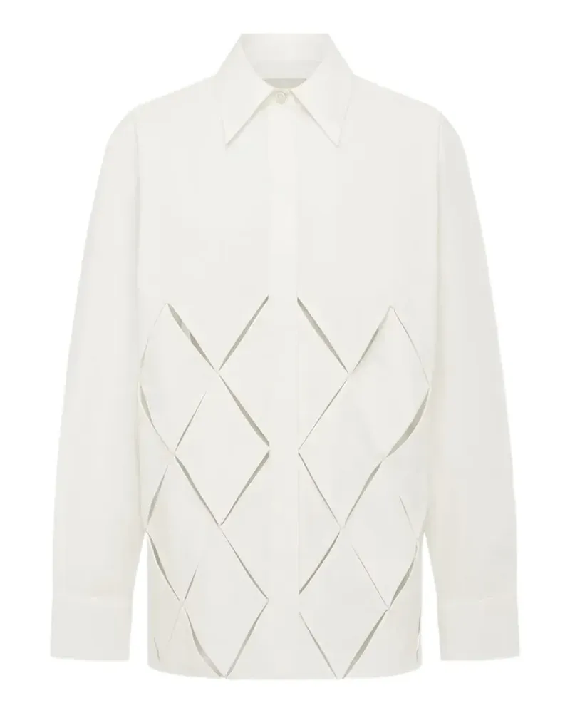 ALEMAIS Cece Hemd mit Cut-Out - Weiß Weiß