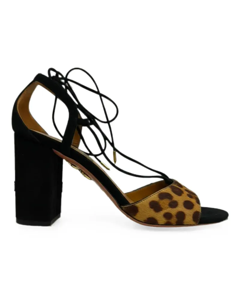 Aquazzura Austin Sandalen - Schwarz Schwarz