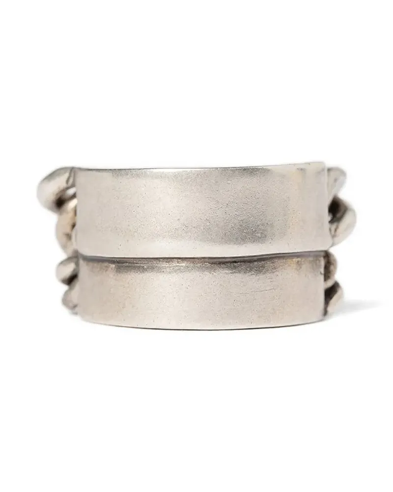 Ann Demeulemeester Ize Ring - Silber Silber