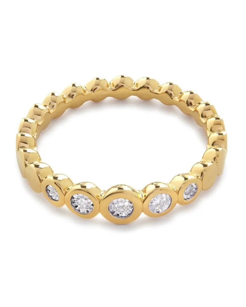 Monica Vinader Ring mit Ewigkeit - Gold Gold