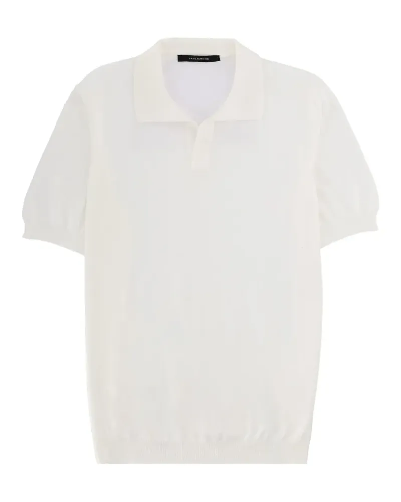 Tagliatore Klassisches T-Shirt - Weiß Weiß