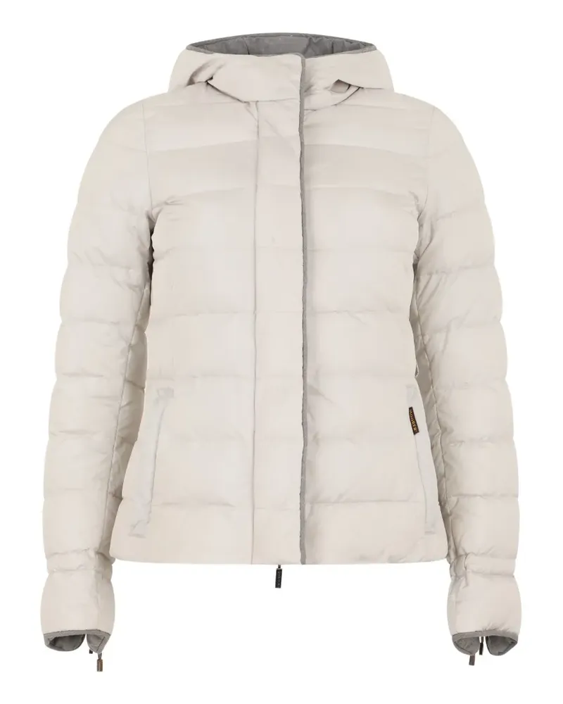 MOORER Wattierte Righel Kapuzenjacke - Nude Nude