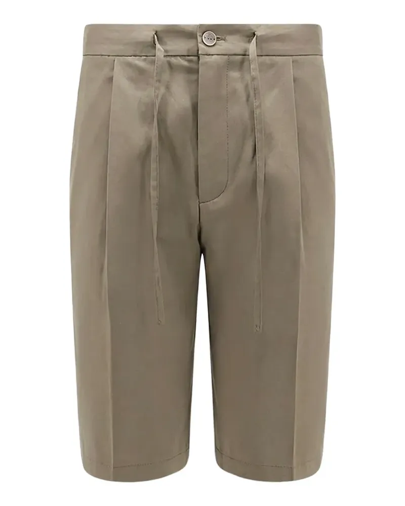 Hevò drawstring pleated shorts - Nude Nude